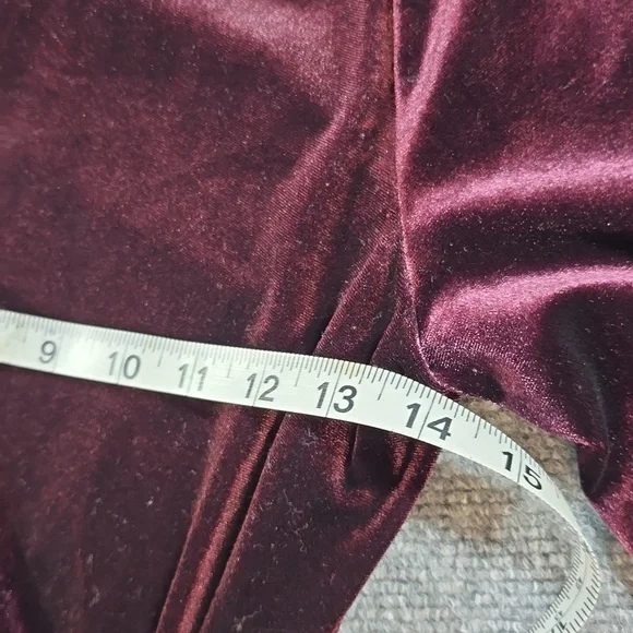 Antonio Melani Velvet Ruffle Dress Sz 4 - Picture 5 of 8